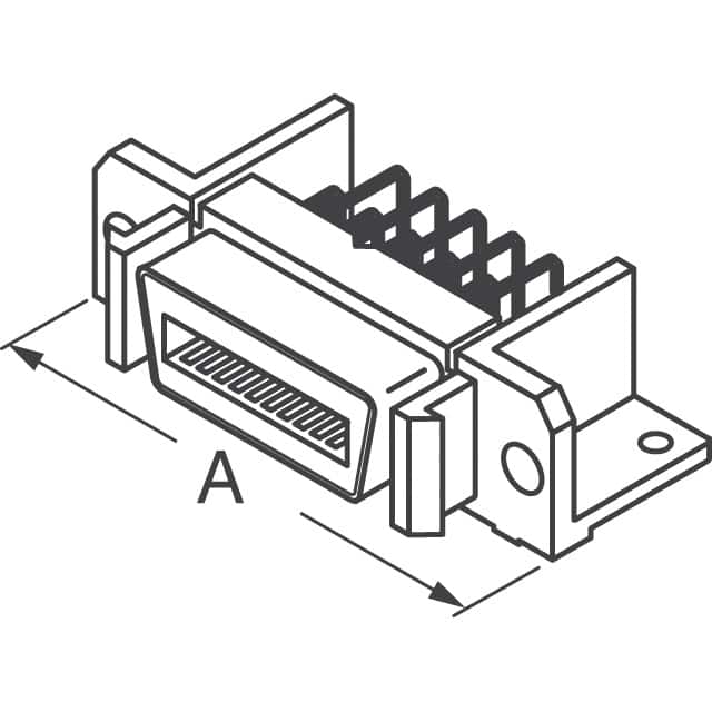 2-178238-7 TE Connectivity AMP Connectors  Centronics Connectors
